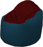 Кресло-мешок Flagman Браво Б1.3-F08F04 (бордовый/темно-синий) купить по лучшей цене
