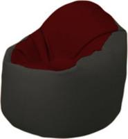 Кресло-мешок Flagman Браво Б1.3-F08F38 (бордовый/черный) купить по лучшей цене