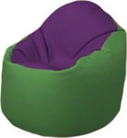 Кресло-мешок Flagman Браво Б1.3-N32N76 (фиолетовый/зеленый) купить по лучшей цене