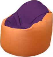 Кресло-мешок Flagman Браво Б1.3-N32N20 (фиолетовый/оранжевый) купить по лучшей цене