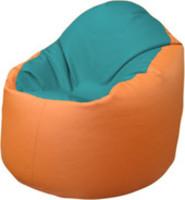 Кресло-мешок Flagman Браво Б1.3-N41N20 (бирюзовый/оранжевый) купить по лучшей цене
