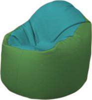 Кресло-мешок Flagman Браво Б1.3-N41N76 (бирюзовый/зеленый) купить по лучшей цене