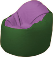 Кресло-мешок Flagman Браво Б1.3-N67N77 (сиреневый/темно-зеленый) купить по лучшей цене