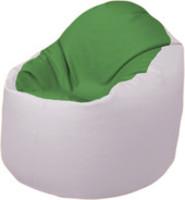 Кресло-мешок Flagman Браво Б1.3-N76N10 (зеленый/белый) купить по лучшей цене