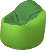 Кресло-мешок Flagman Браво Б1.3-N76N19 (зеленый/салатовый) купить по лучшей цене