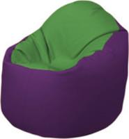 Кресло-мешок Flagman Браво Б1.3-N76N32 (зеленый/фиолетовый) купить по лучшей цене