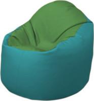Кресло-мешок Flagman Браво Б1.3-N76N41 (зеленый/бирюзовый) купить по лучшей цене