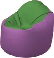 Кресло-мешок Flagman Браво Б1.3-N76N67 (зеленый/сиреневый) купить по лучшей цене