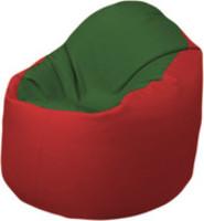 Кресло-мешок Flagman Браво Б1.3-N77N09 (темно-зеленый/красный) купить по лучшей цене