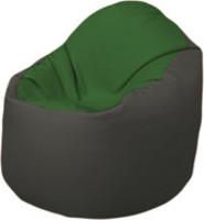 Кресло-мешок Flagman Браво Б1.3-N77N17 (темно-зеленый/темно-серый) купить по лучшей цене