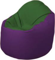 Кресло-мешок Flagman Браво Б1.3-N77N32 (темно-зеленый/фиолетовый) купить по лучшей цене