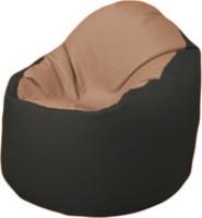 Кресло-мешок Flagman Браво Б1.3-T06Т38 (бежевый/черный) купить по лучшей цене