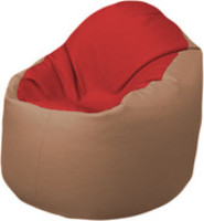 Кресло-мешок Flagman Браво Б1.3-T09Т06 (красный/бежевый) купить по лучшей цене