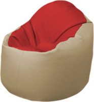 Кресло-мешок Flagman Браво Б1.3-T09Т13 (красный/бежевый) купить по лучшей цене