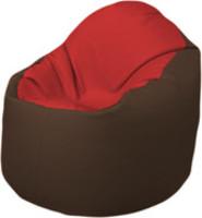 Кресло-мешок Flagman Браво Б1.3-T09Т26 (красный/коричневый) купить по лучшей цене