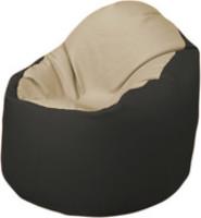 Кресло-мешок Flagman Браво Б1.3-T13Т38 (бежевый/черный) купить по лучшей цене