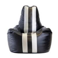 Кресло-мешок Flagman Спортинг (белый/черный) купить по лучшей цене