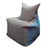 Кресло-мешок Flagman Фокс (серо-голубой) купить по лучшей цене