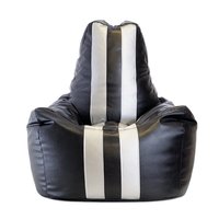 Кресло мешок Flagman Кресло мешок Baggy спортинг с полосками экокожа купить по лучшей цене