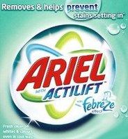 Стиральный порошок Ariel Actilift Febreze Effect Tablets 56шт. купить по лучшей цене