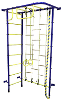 Детская площадка и шведская стенка детский спортивный комплекс пионер 8лм синий желтый купить по лучшей цене