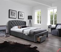 Кровать Halmar Кровать SABRINA серый купить по лучшей цене