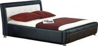 Кровать Halmar Двуспальная кровать Samanta P черно белый купить по лучшей цене
