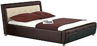 Кровать Halmar Двуспальная кровать Samanta P коричнево бежевый купить по лучшей цене