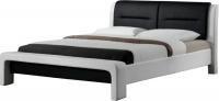 Кровать Halmar двуспальная кровать cassandra бело черный купить по лучшей цене