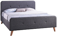 Кровать Signal полуторная кровать malmo 140x200 серый купить по лучшей цене
