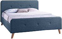 Кровать Signal двуспальная кровать malmo 160x200 деним купить по лучшей цене