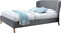 Кровать Signal двуспальная кровать alexis 160x200 серый купить по лучшей цене