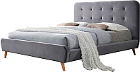 Кровать Signal двуспальная кровать tiffany velvet 160x200 серый купить по лучшей цене