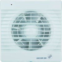Вытяжной вентилятор Soler and Palau Decor-200 CR купить по лучшей цене