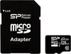 Silicon Power microSDXC 128Gb Class 10 UHS-I U1 Elite + SD adapter (SP128GBSTXBU1V10SP)
