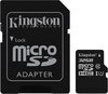 Kingston microSDHC 32Gb Class 10 UHS-I U1 + SD adapter (SDC10G2/32GB)