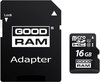 Goodram microSDHC 16Gb Class 10 UHS-I U1 + SD adapter (M1AA-0160R11)