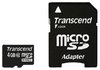 Transcend microSDHC 4Gb Class 10 UHS-I 200x Premium + SD adapter (TS4GUSDHC10)