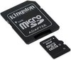 Kingston microSDHC 8Gb Class 4 + SD adapter (SDC4/8GB)