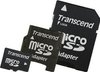 Transcend microSDHC 16Gb Class 6 + SD, miniSD adapters