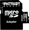 Patriot microSDHC 16Gb Class 10 + SD adapter (PSF16GMCSDHC10)