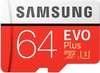Samsung microSDXC 64Gb Class 10 UHS-I U3 EVO Plus + SD adapter (MB-MC64GA)