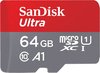 Sandisk microSDXC 64Gb Ultra + SD adapter (SDSQUAR-064G-GN6IA)
