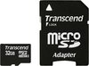 Transcend microSDHC 32Gb Class 10 UHS-I 200x Premium + SD adapter (TS32GUSDHC10)