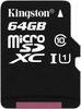 Kingston microSDXC 64Gb Class 10 UHS-I U1 (SDCX10/64GBSP)