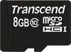 Transcend microSDHC 8Gb Class 10 UHS-I 200x Premium (TS8GUSDC10)