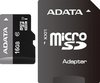 A-Data microSDHC 16Gb Class 10 UHS-I U1 + SD adapter (AUSDH16GUICL10-RA1)
