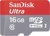 Sandisk microSDHC 16Gb Class 10 UHS-I Ultra (SDSDQUA-016G-U46)