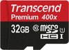 Transcend microSDHC 32Gb Class 10 UHS-I U1 400x Premium (TS32GUSDCU1)