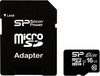Silicon Power microSDHC 16Gb Class 10 UHS-I U1 Elite + SD adapter (SP016GBSTHBU1V10SP)